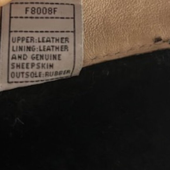 UGG Black Suede Mid-Calf Wedge Boots - Picture 12 of 16